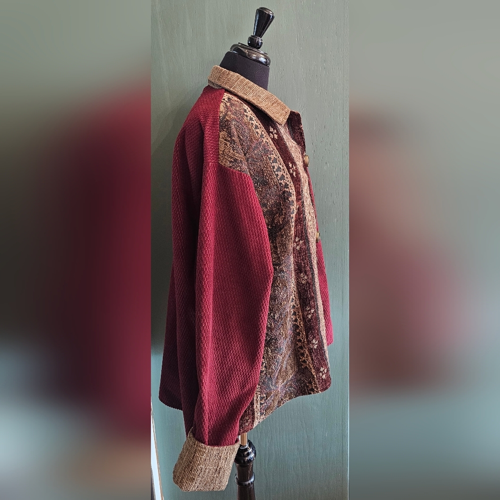 Villa Factory Tapestry Coat - Picture 8 of 11